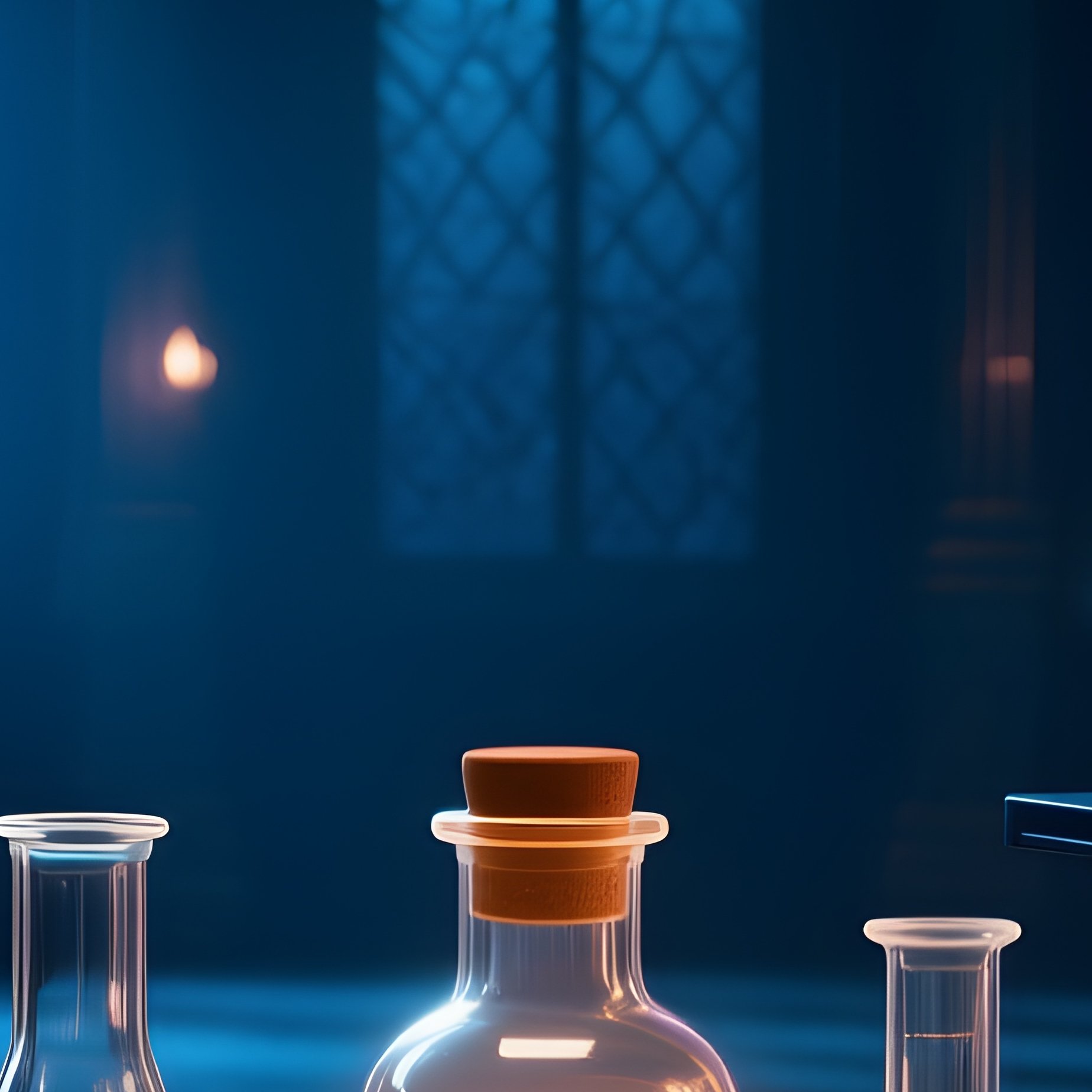 Science Alchemy Medicine Lab With Ancient Herbals - Full Resolution Quality Preview