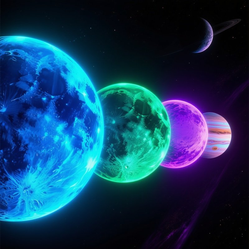 Science Fiction Aligned Moons