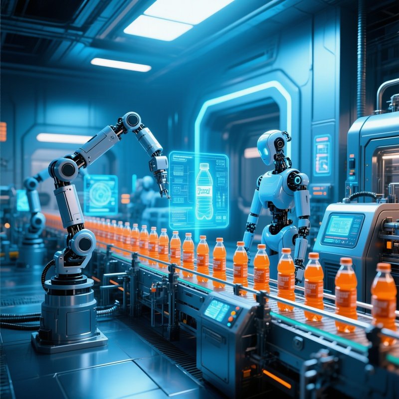 Science Fiction Beverage Bottling Plant