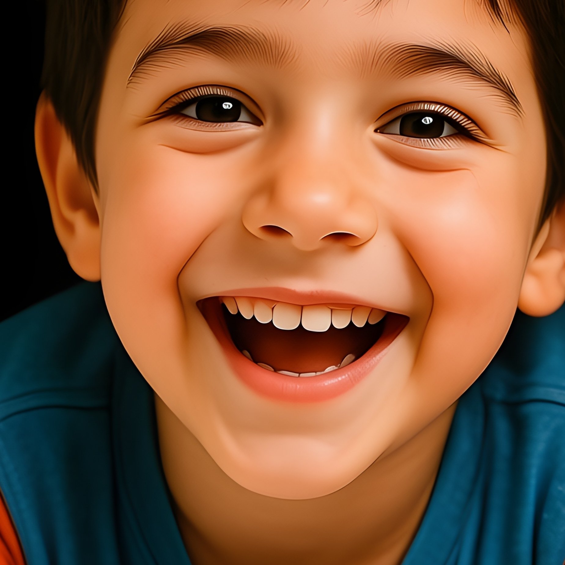 Science Fiction Child In Tunnel With Foam Blocks - Full Resolution Quality Preview