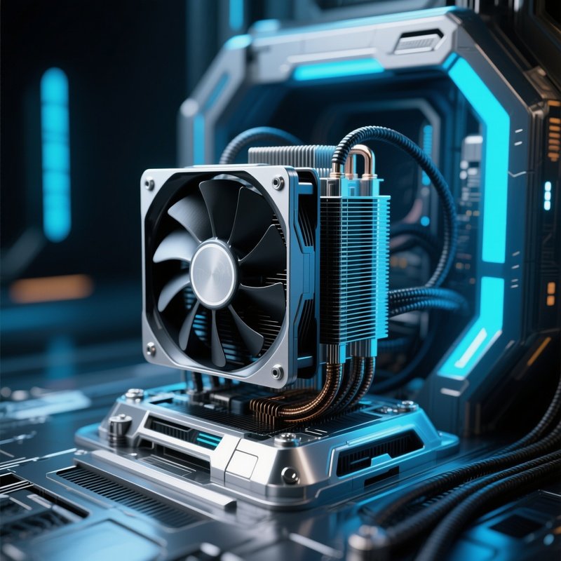 Science Fiction Computer Fan Cooling System