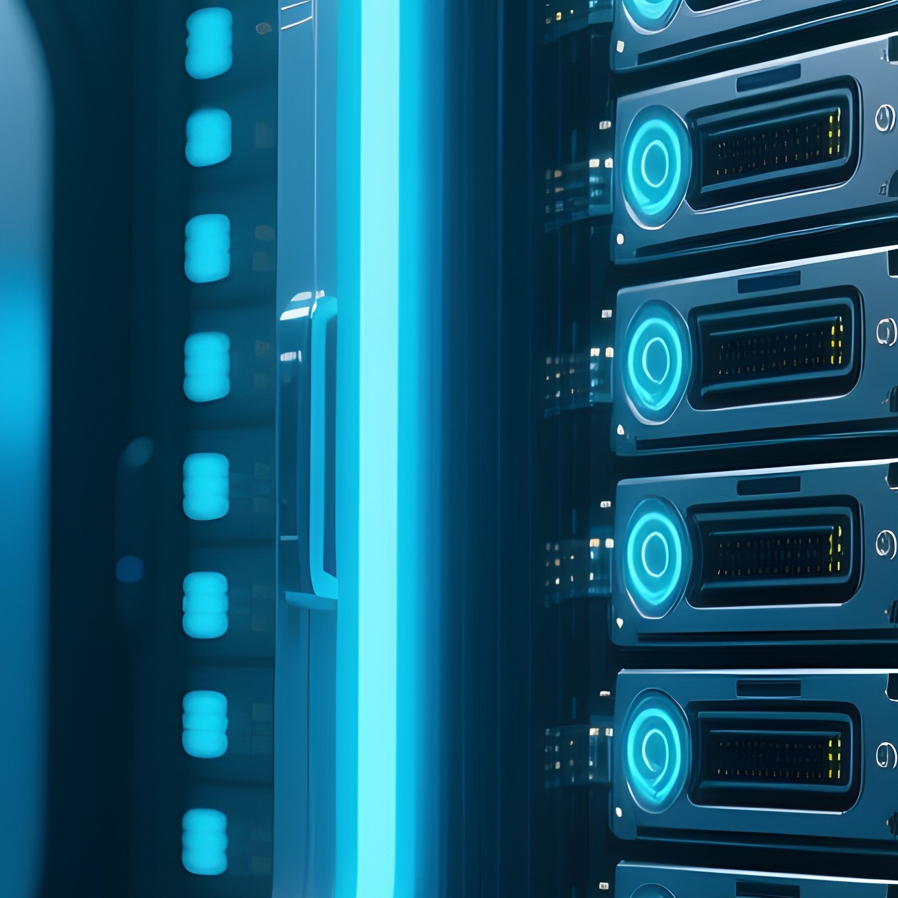 Science Fiction Data Storage Units - Full Resolution Quality Preview