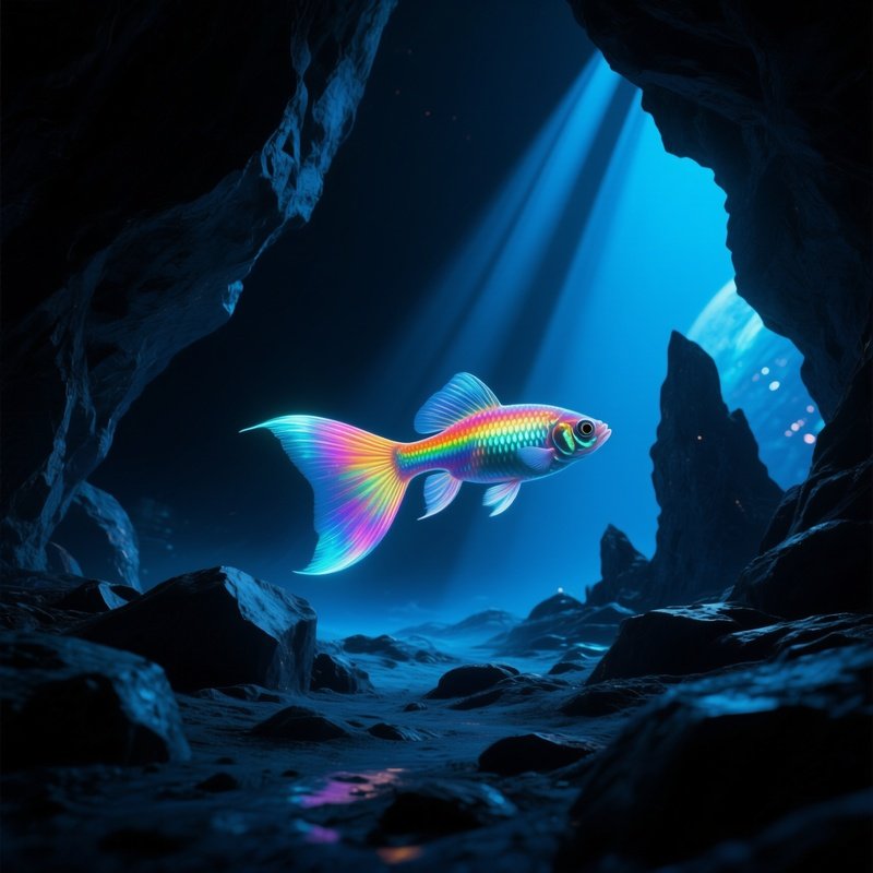 Science_Fiction_Guppies_Explore_Rock_Cave