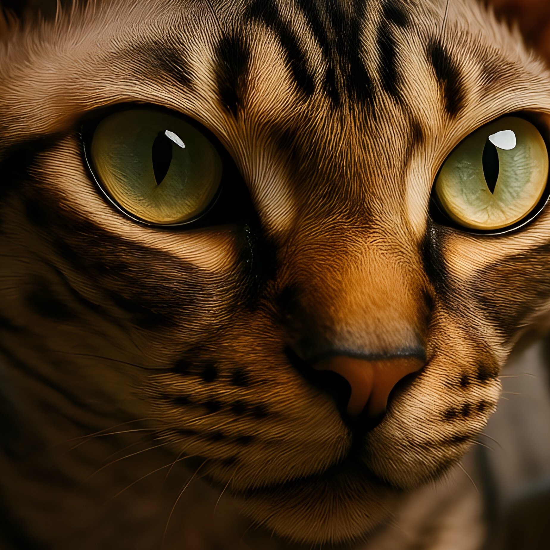 Science Fiction Manx Head Stuffed Animal - Full Resolution Quality Preview