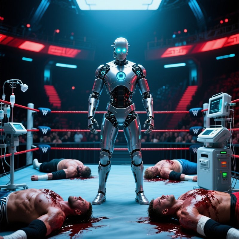 Science Fiction Reviving Wrestlers Scene