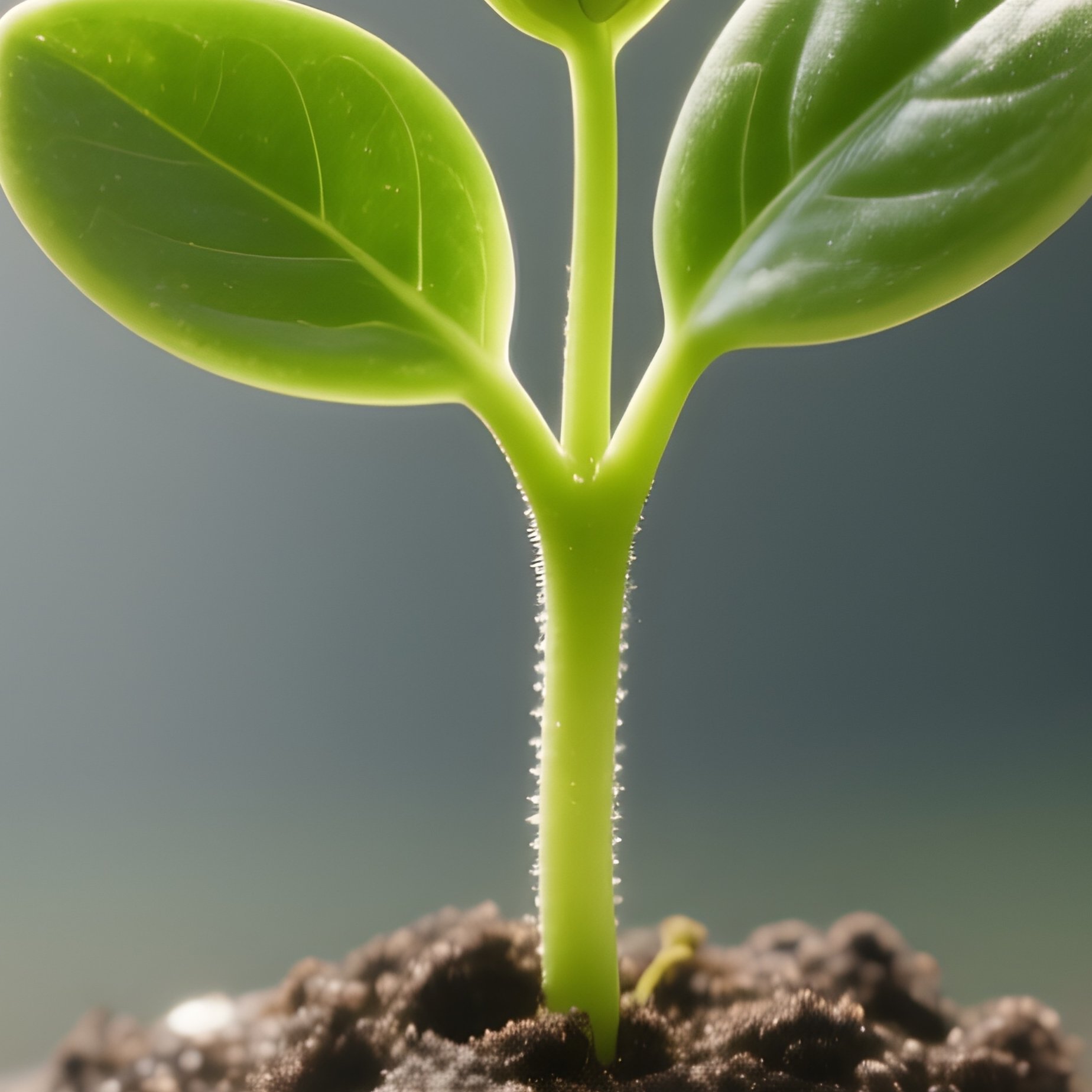 Seedling In Coins: A Small, Vibrant Green Plant Sprouting From A Mound Of Silver Coins, Symbolizing Investment And Organic Growth, With Natural Sunlight Filtering Through. - Full Resolution Quality Preview