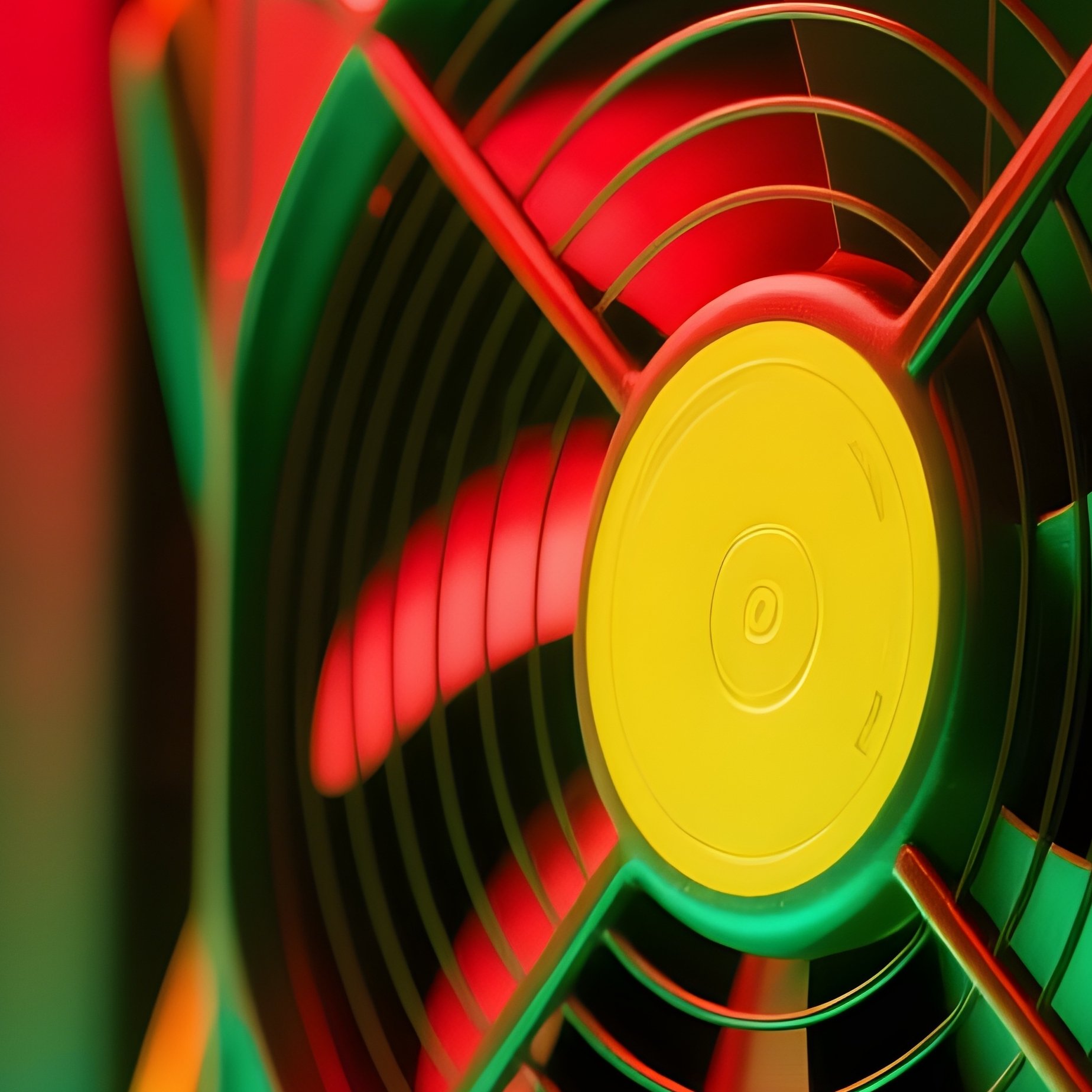 Server Cooling Fans Digital Art - Full Resolution Quality Preview