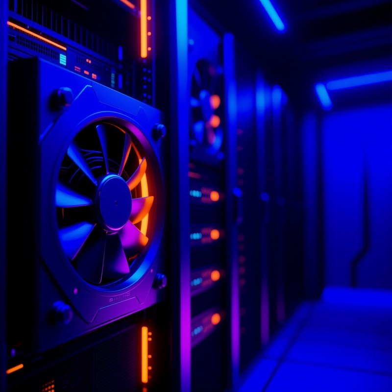 Server Cooling Fans Science Fiction