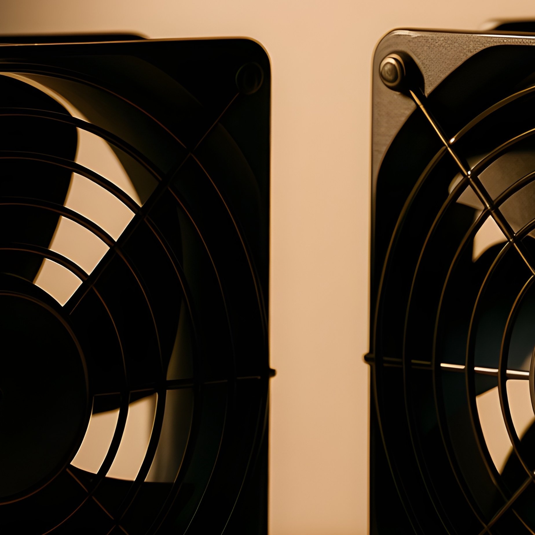Server Cooling Fans Still Life - Full Resolution Quality Preview