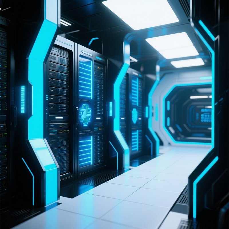 Server Room Science Fiction