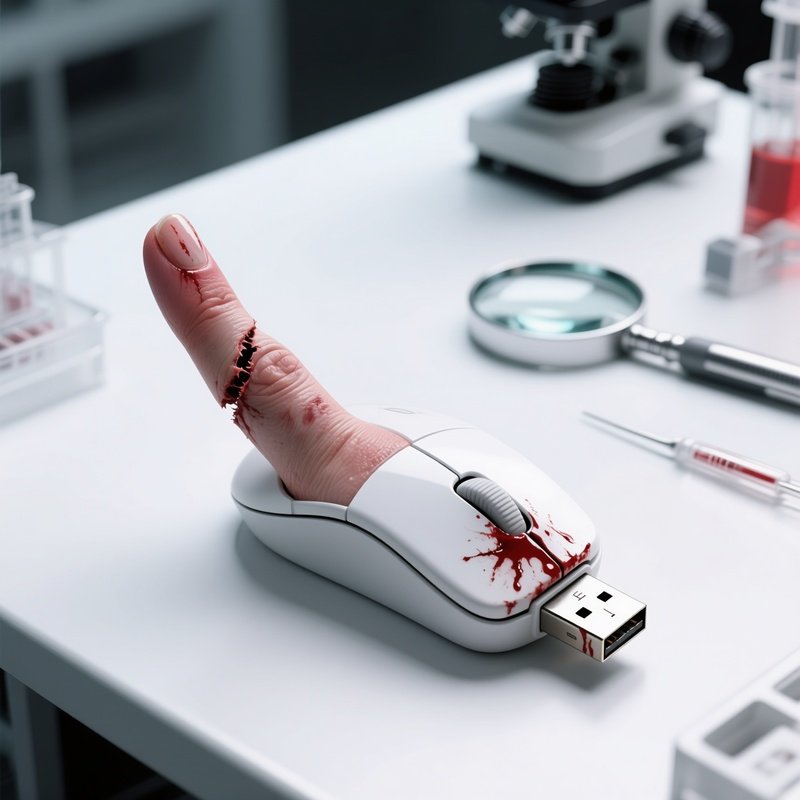Severed Finger Usb Mouse