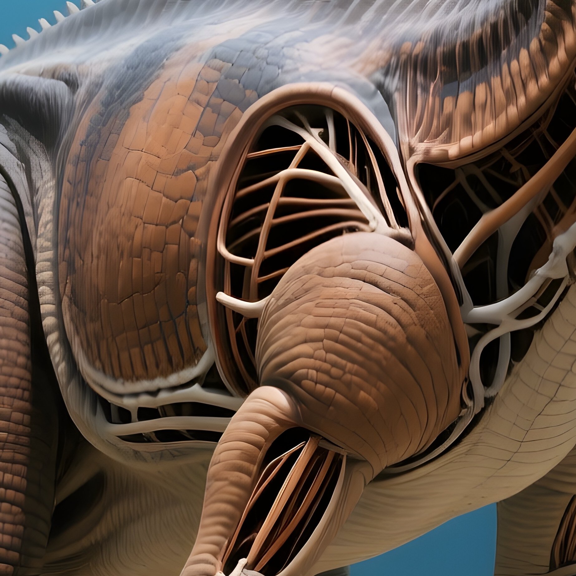 Shunosaurus Paleontology Art - Full Resolution Quality Preview