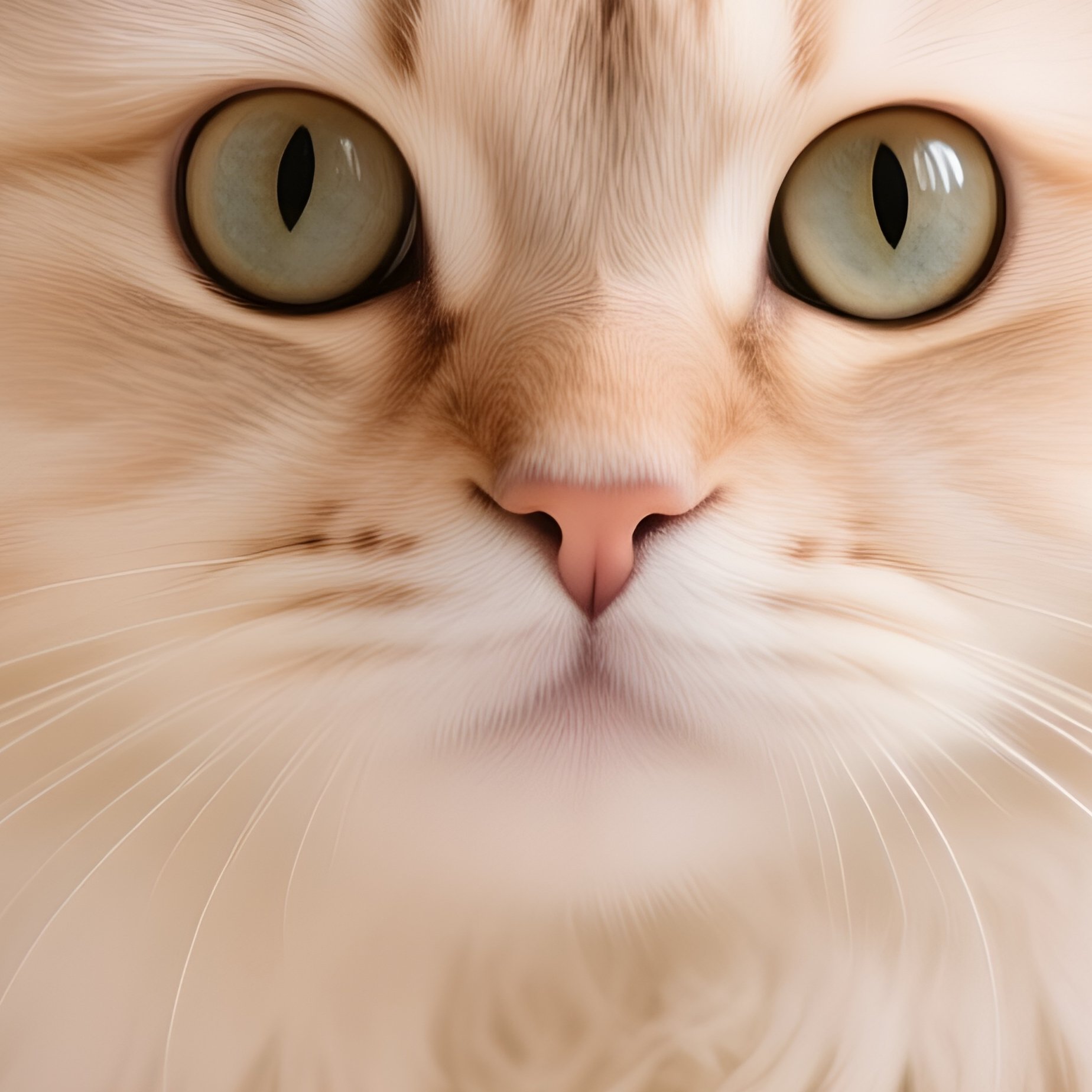 Siberian Cat Peeking Under Blanket - Full Resolution Quality Preview