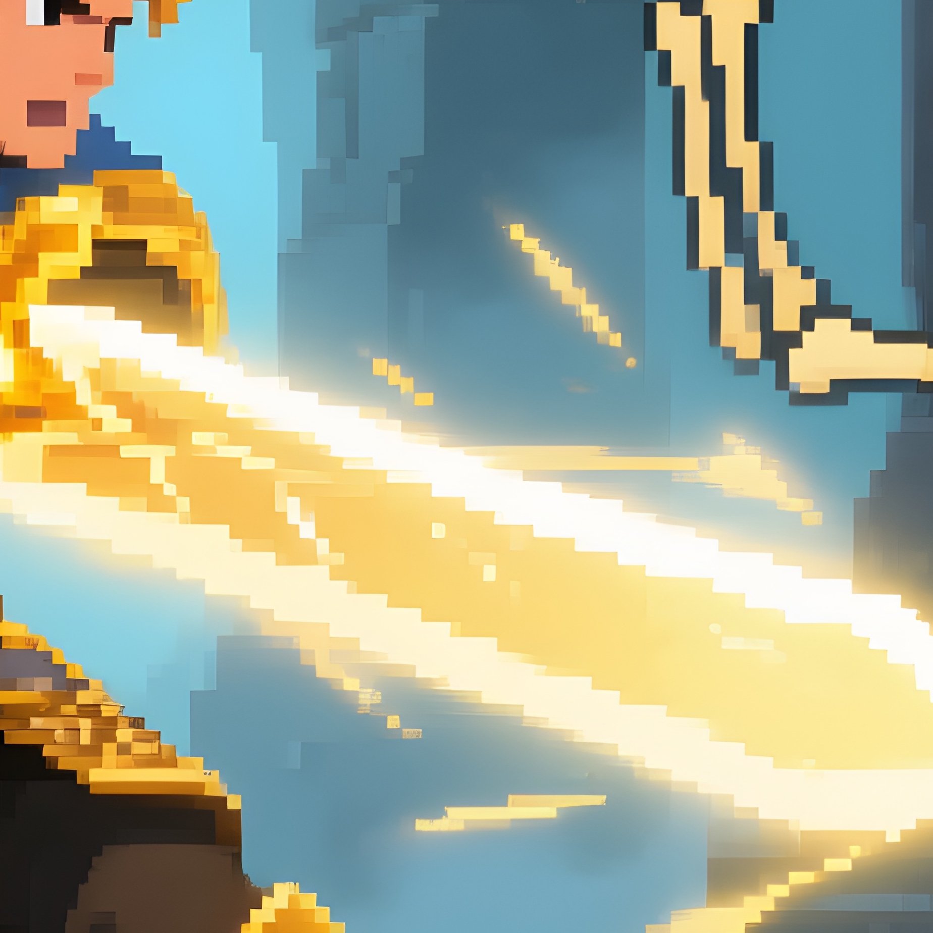 Side Scrolling Fantasy Hero Swinging Sword At Skeleton - Full Resolution Quality Preview