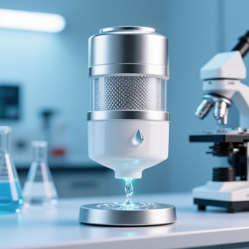 Silver Impregnated Ceramic Water Filter For Sterilization