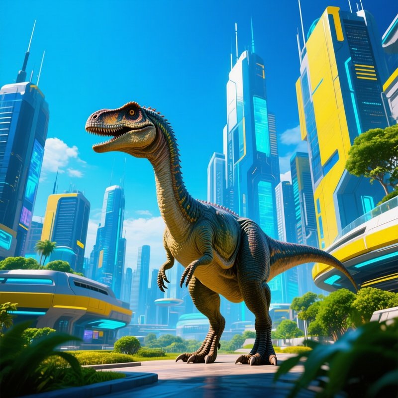 Sinornithosaurus_Fictional_Science_Fiction