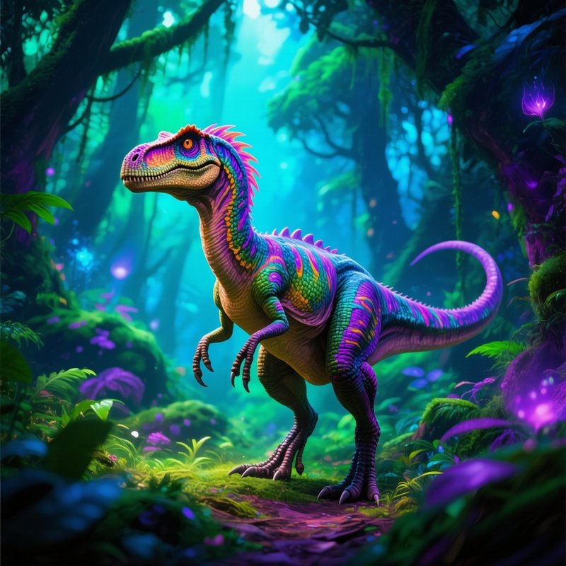 Sinraptor_Dinosaur_Fantasy_Art