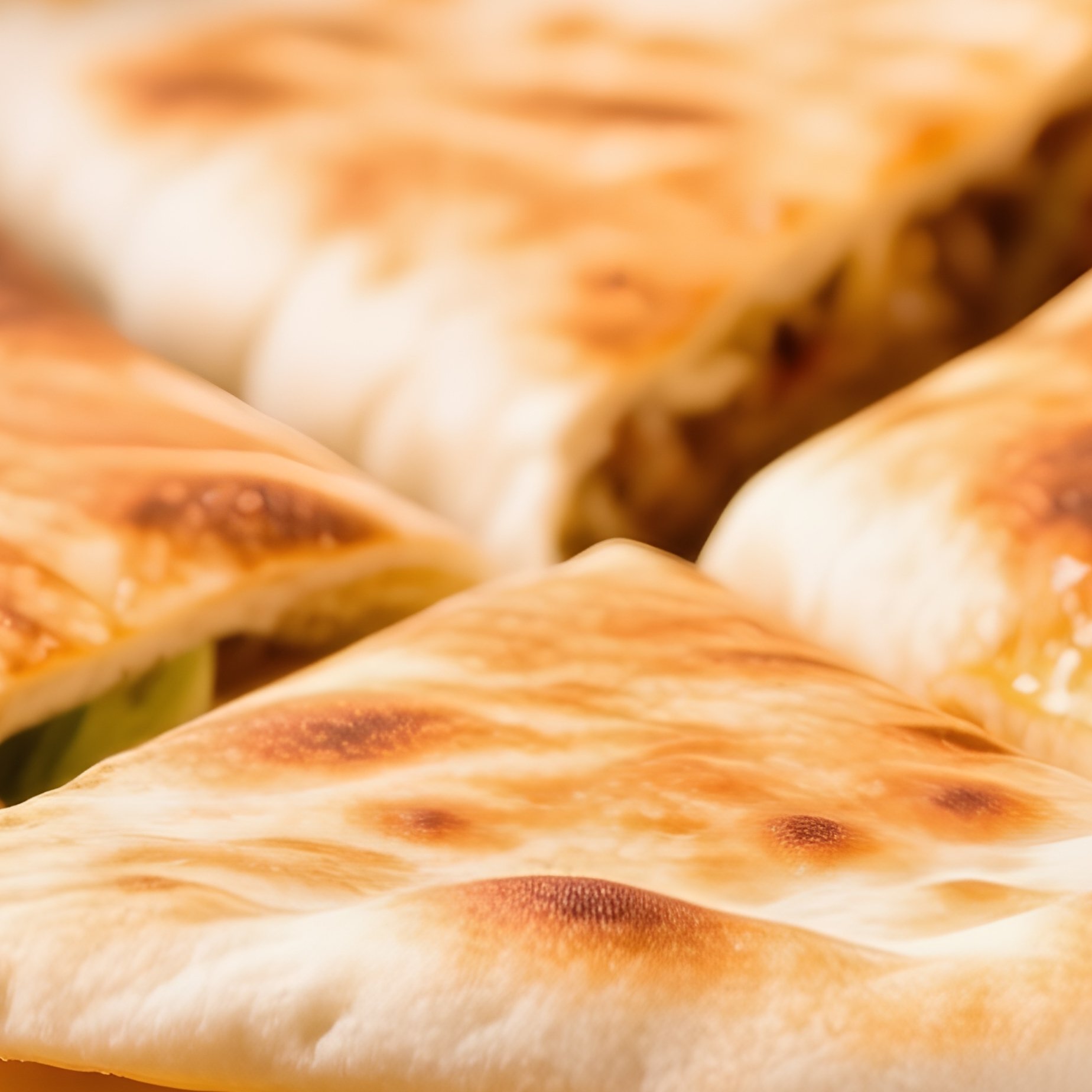 Skepasti Pita Sandwich Cut Into Quarters - Full Resolution Quality Preview