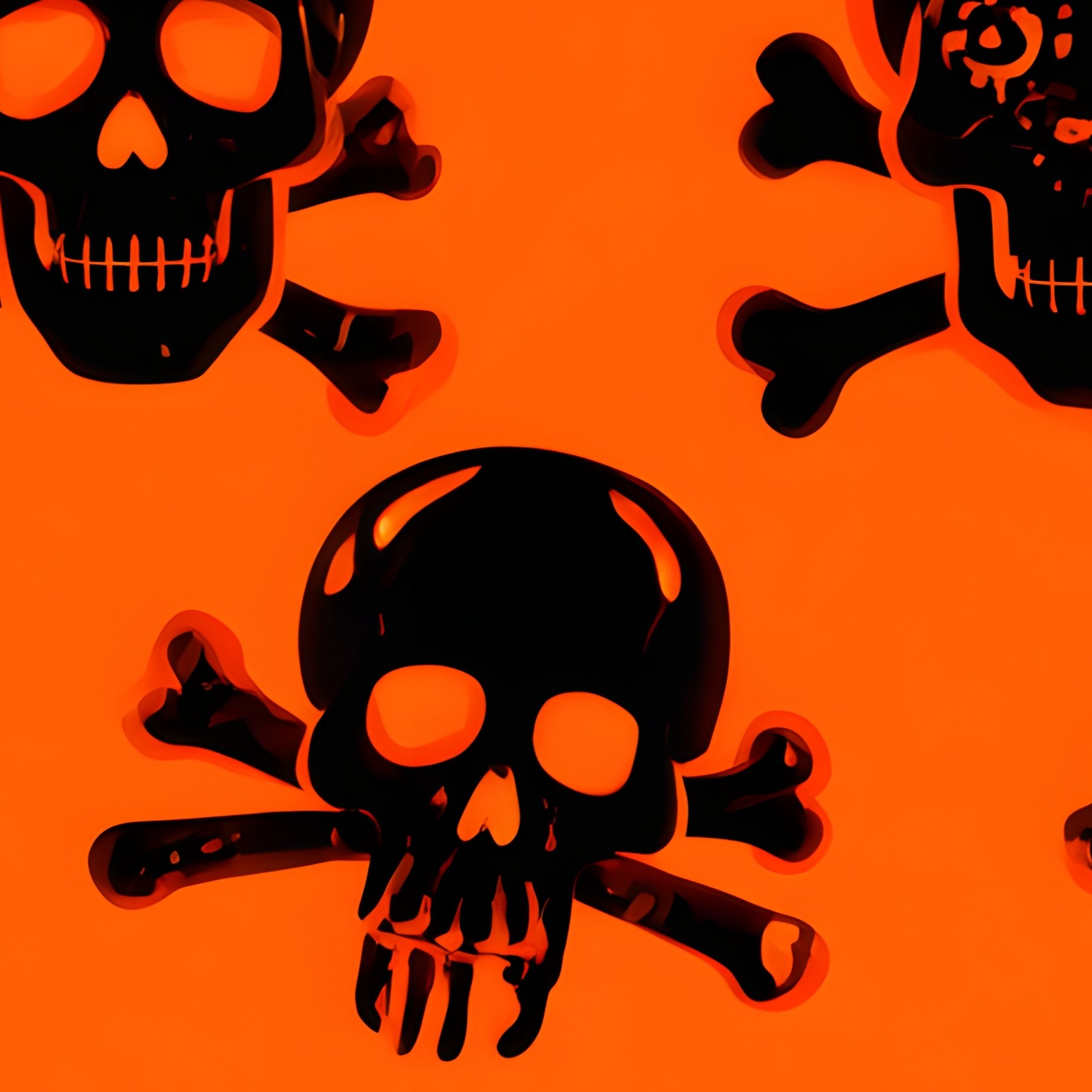 Skull And Crossbones Pattern Skull Crossbones - Full Resolution Quality Preview