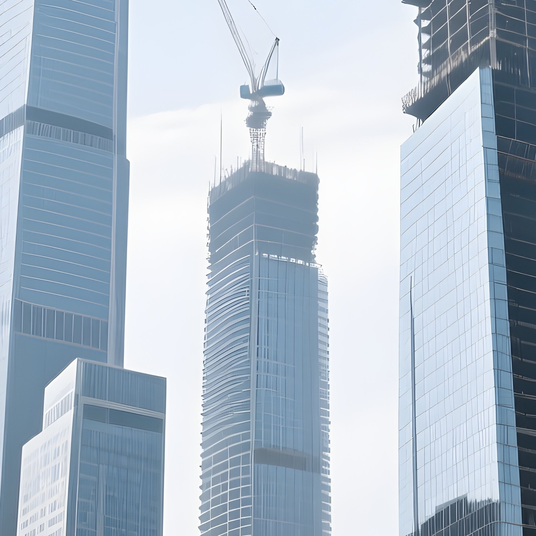 Skyscrapers Construction Site - Full Resolution Quality Preview