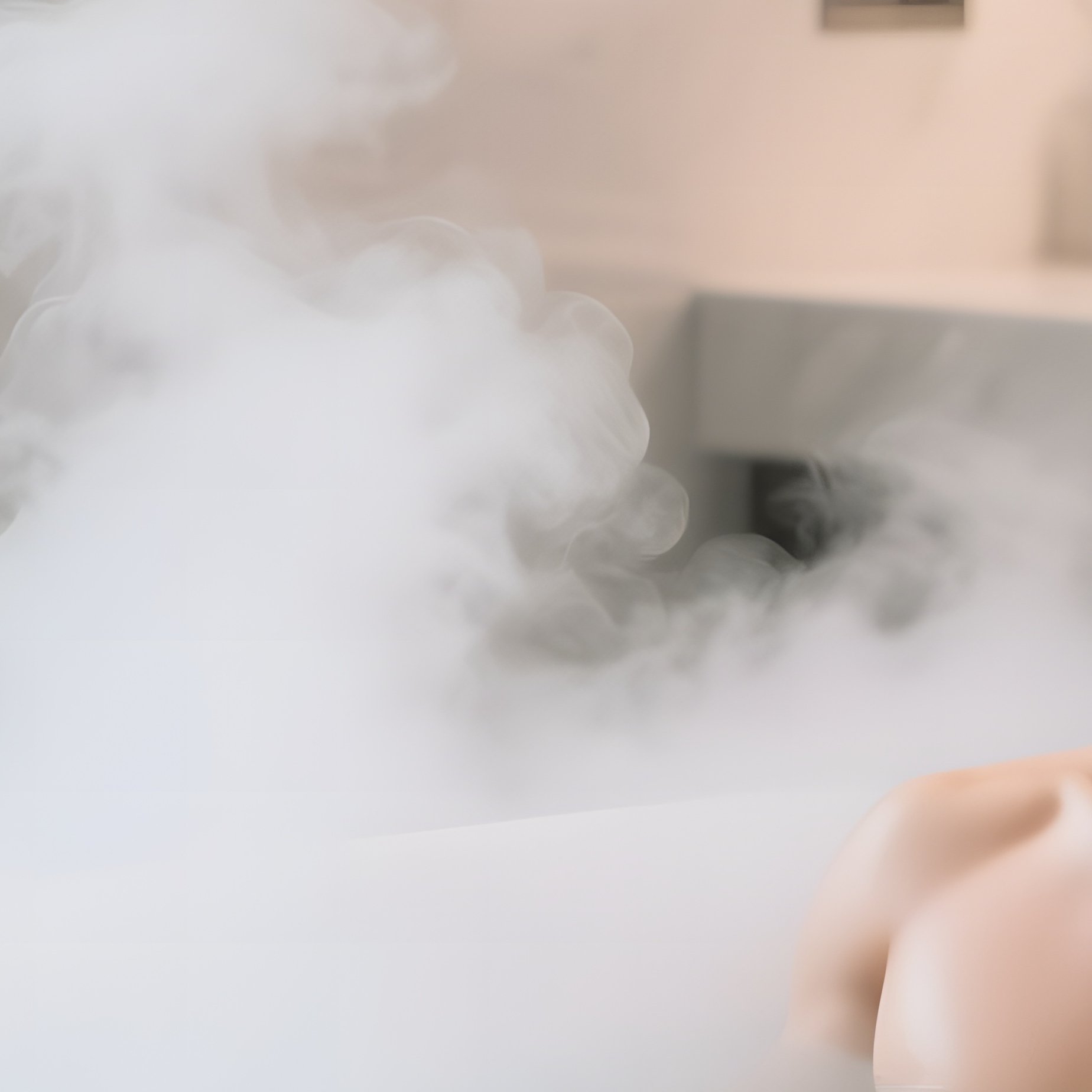 Sleek Modern Bathroom With Marble Tiles And Freestanding Tub - Full Resolution Quality Preview