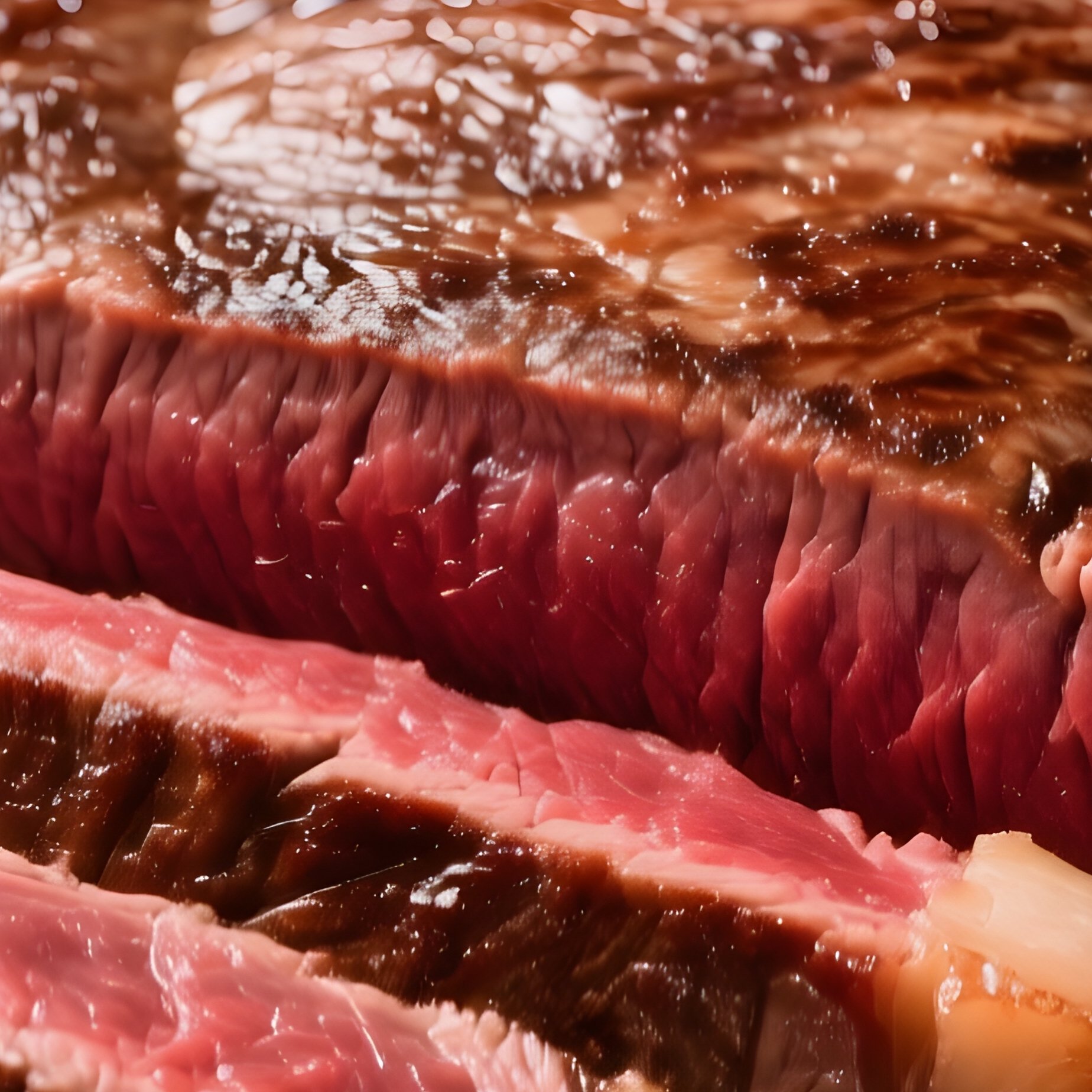 Sliced Steak With Garnishes Food Steak - Full Resolution Quality Preview