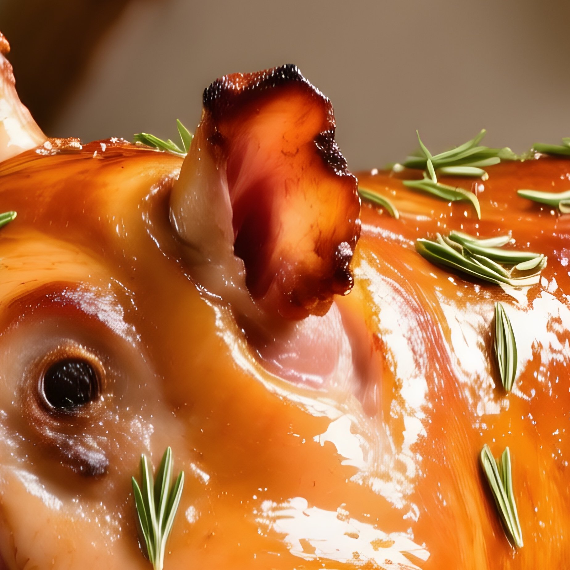 Slow Roasted Porchetta With Fennel Garlic Rosemary - Full Resolution Quality Preview