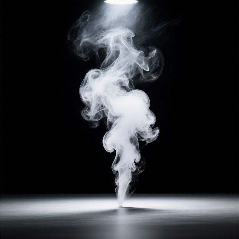 Smoke In A Dark Environment Smoke Darkness