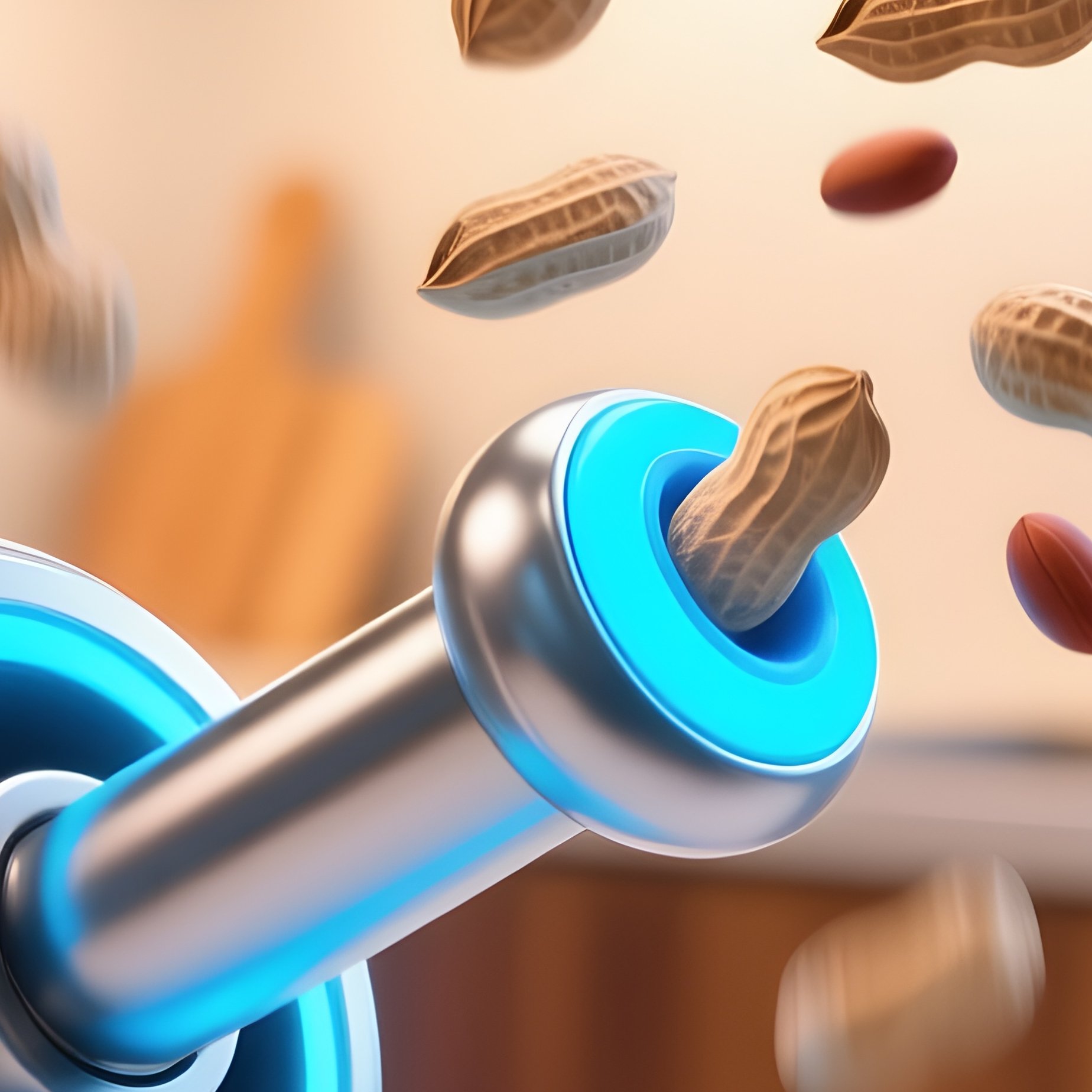 Snack Catapult Voice Activated Peanut Launcher - Full Resolution Quality Preview