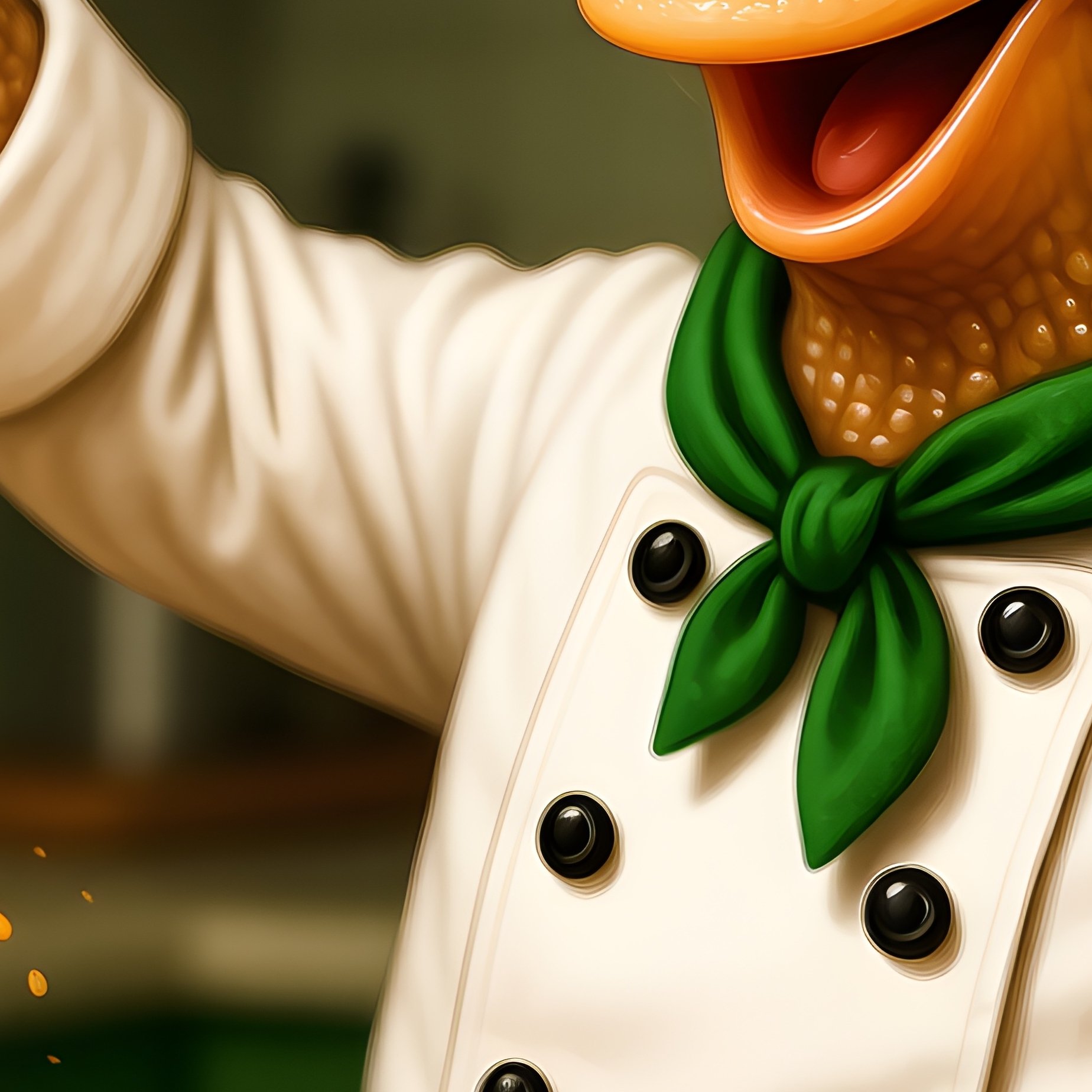 Snail Chef Flipping Pancakes - Full Resolution Quality Preview