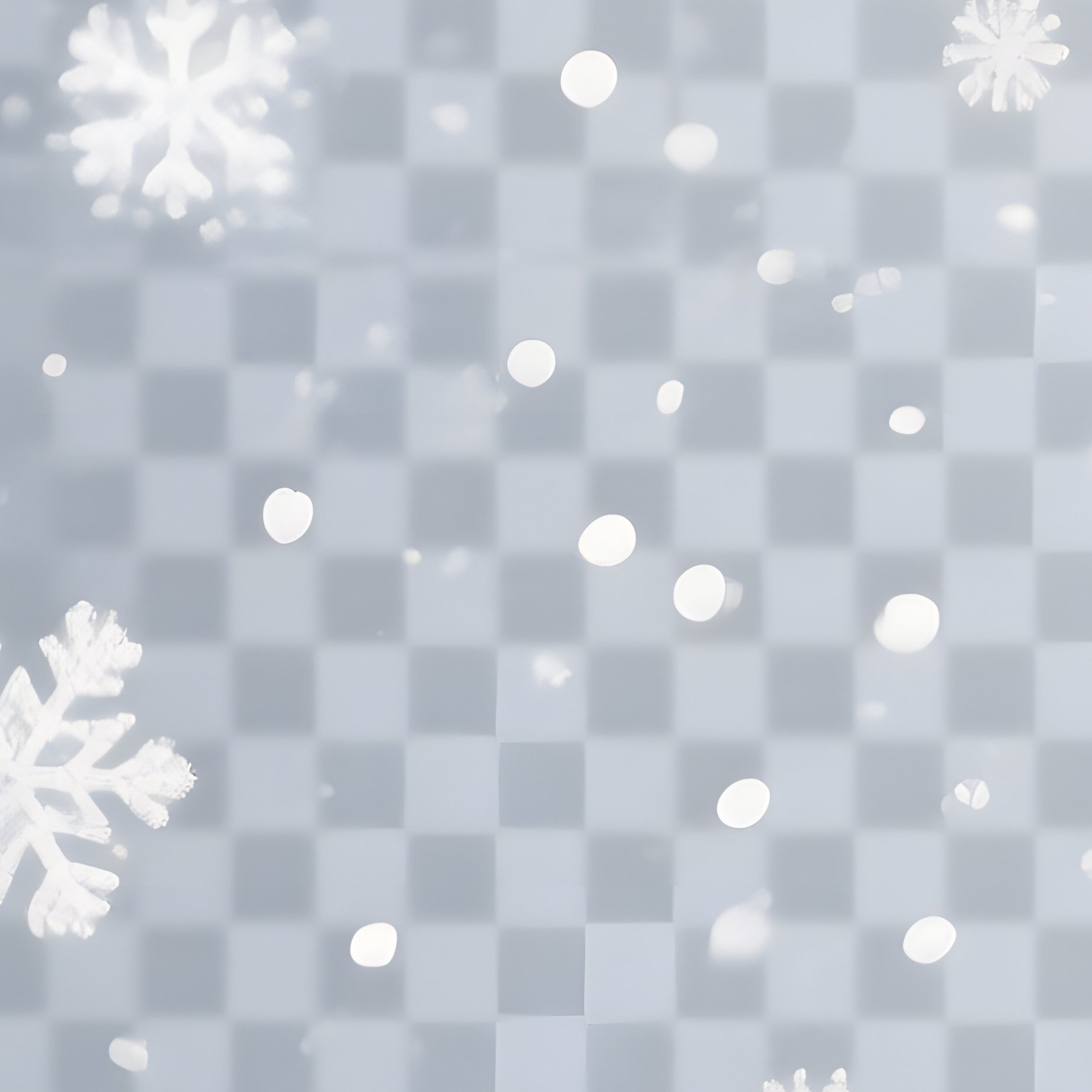 Snowfall Effect On A Transparent Background Snow Winter - Full Resolution Quality Preview