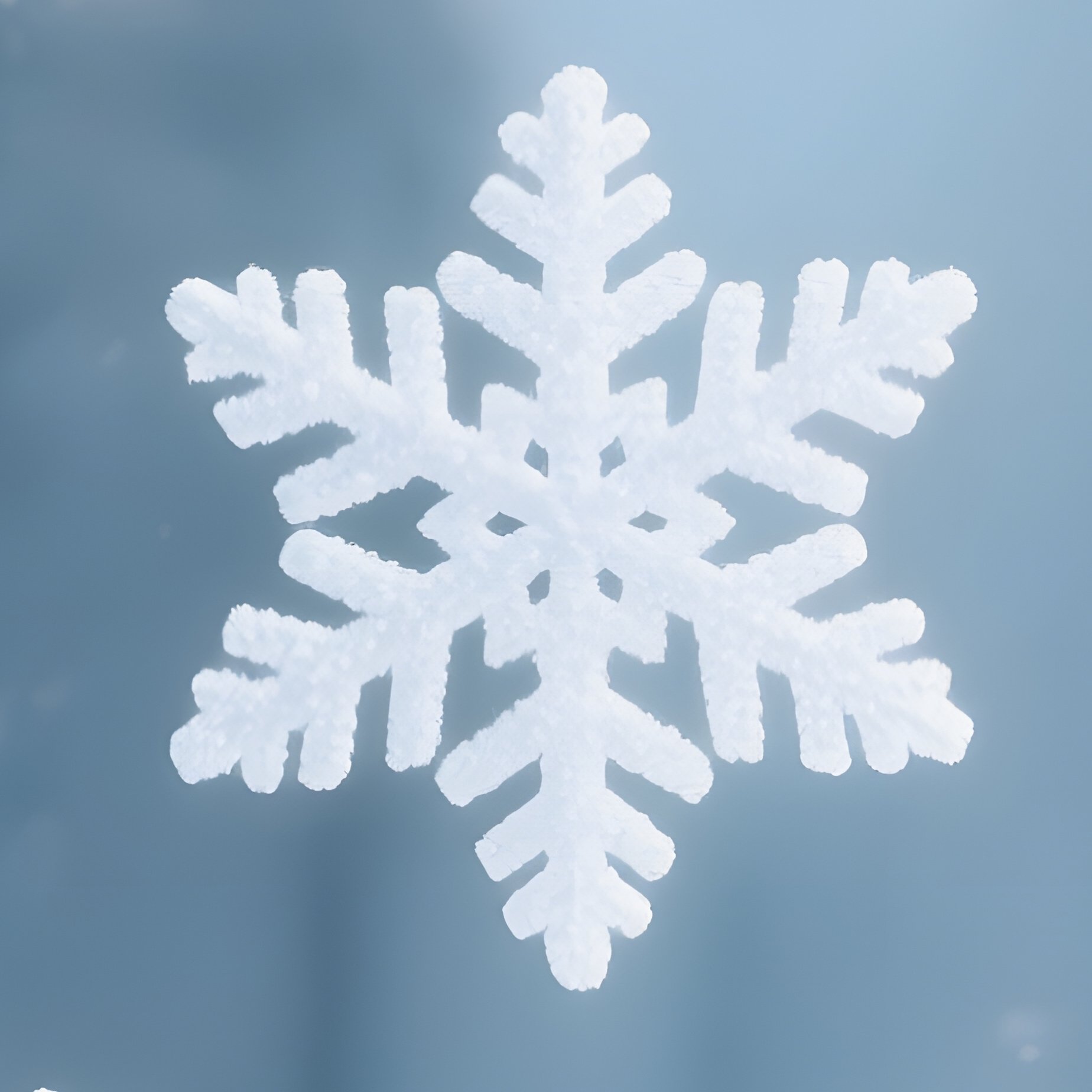 Snowflakes In A Winter Landscape Winter Snowflakes - Full Resolution Quality Preview