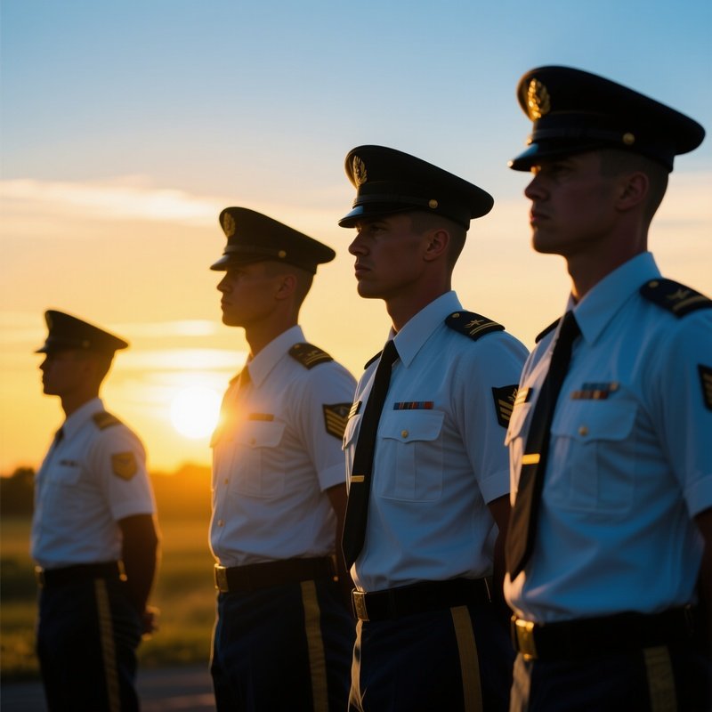 Soldiers At Sunrise Preparation