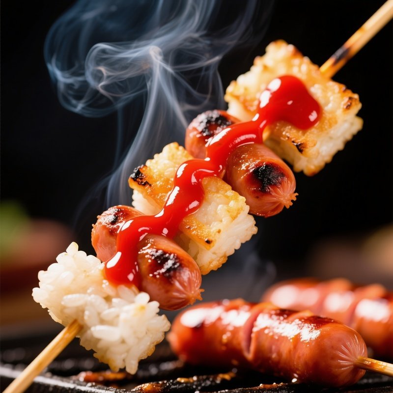 Sotteok Sotteok Grilled Skewer