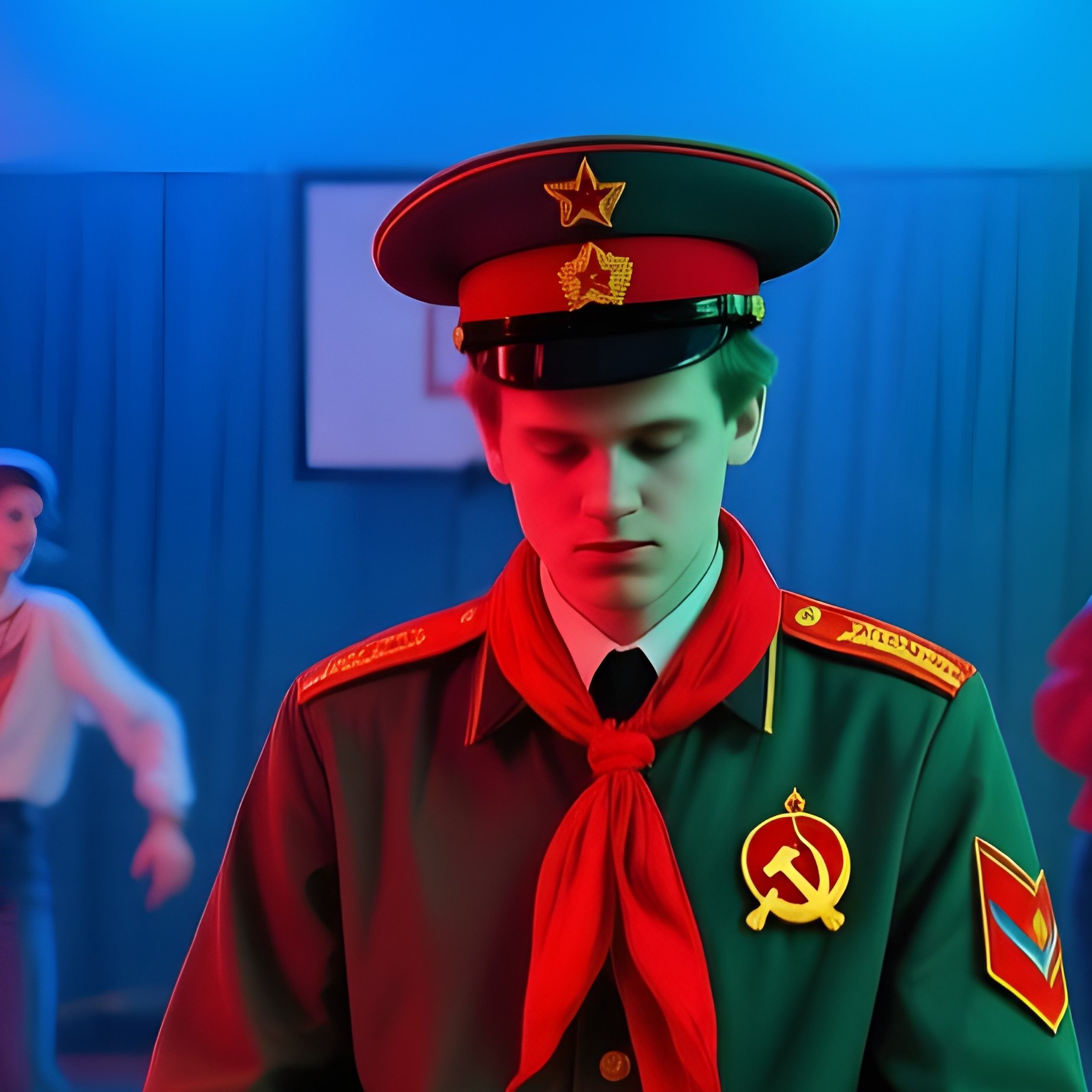 Soviet Disco 1988 High School Gymnasium - Full Resolution Quality Preview