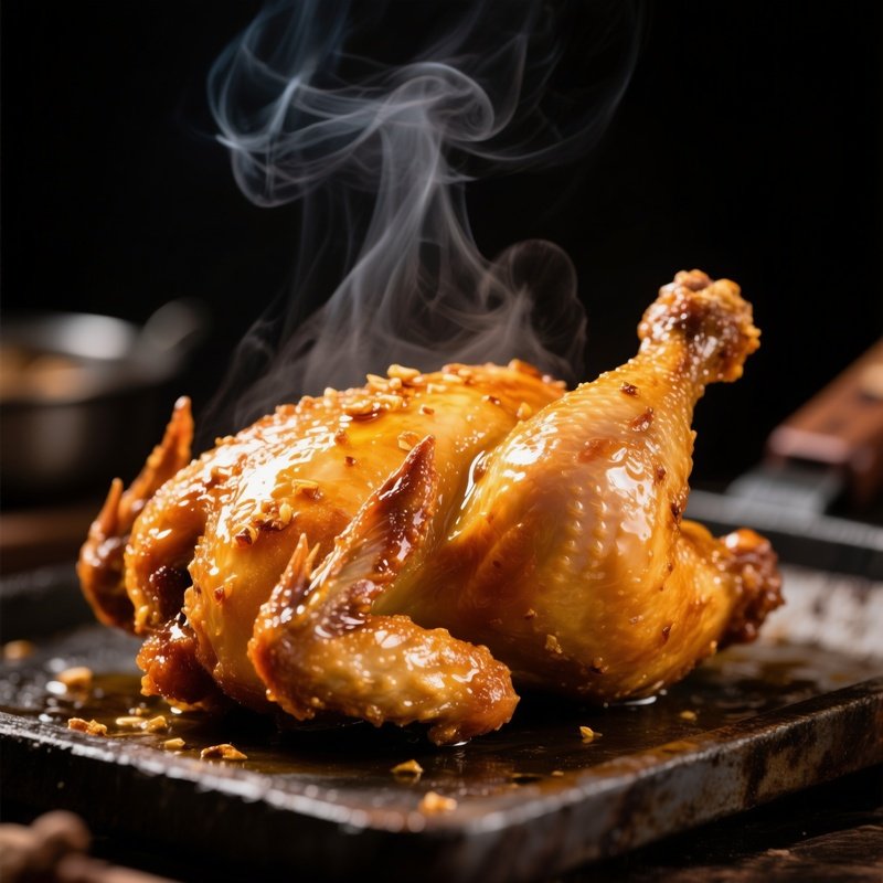 Soy Garlic Chicken Glass Skin