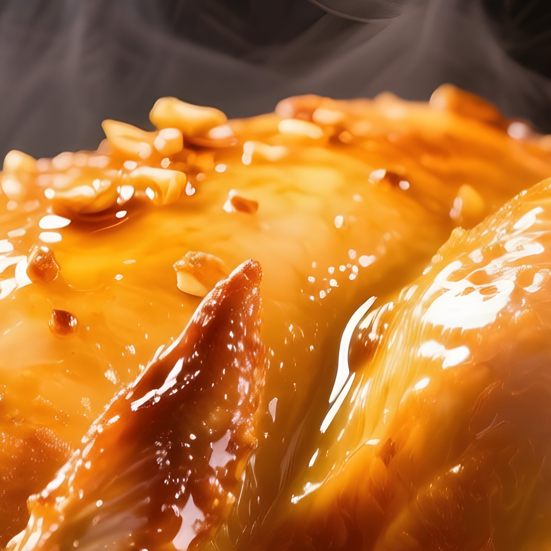 Soy Garlic Chicken Glass Skin - Full Resolution Quality Preview