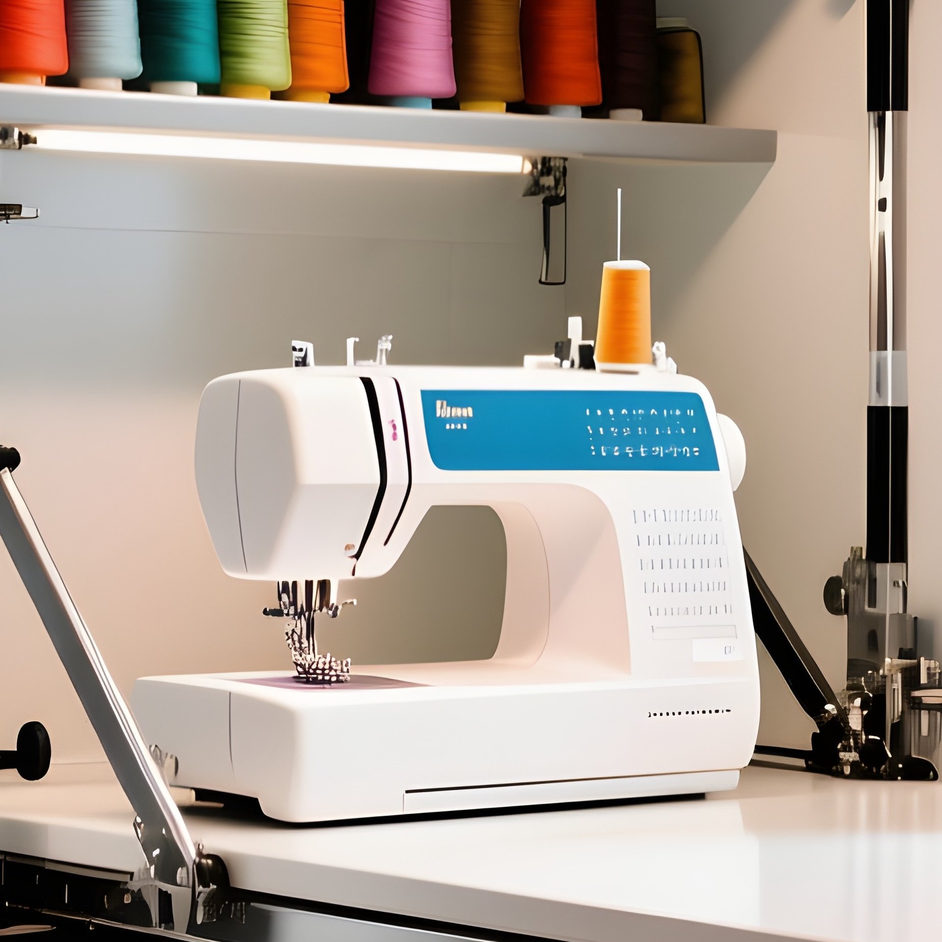 Specialized Sewing Cabinet With Lift Mechanism - Full Resolution Quality Preview