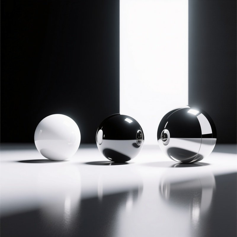 Spheres In A Reflective Environment Spheres Reflection