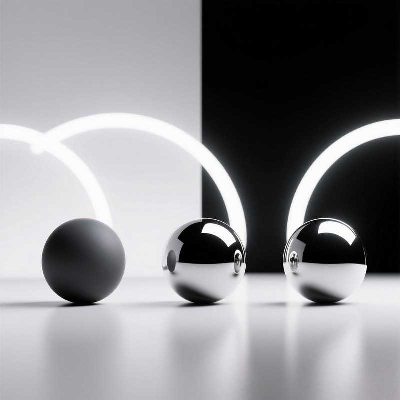 Spheres In A Reflective Environment Spheres Reflection