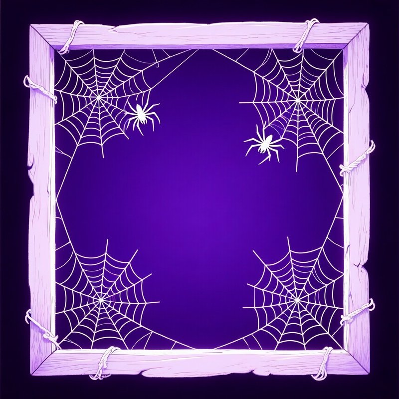 Spider Webs In Corners Of A Frame Spider Web Corner