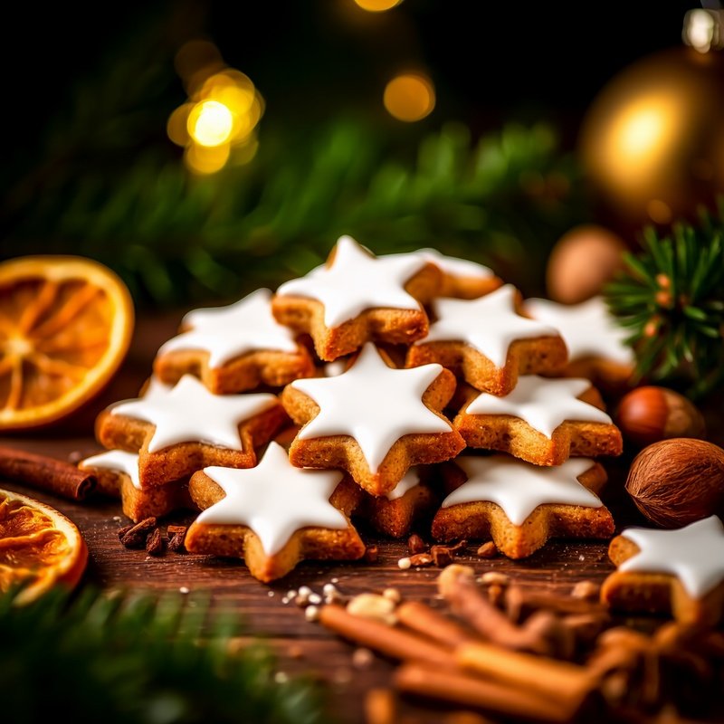 Star Shaped Cookies Christmas Cookies