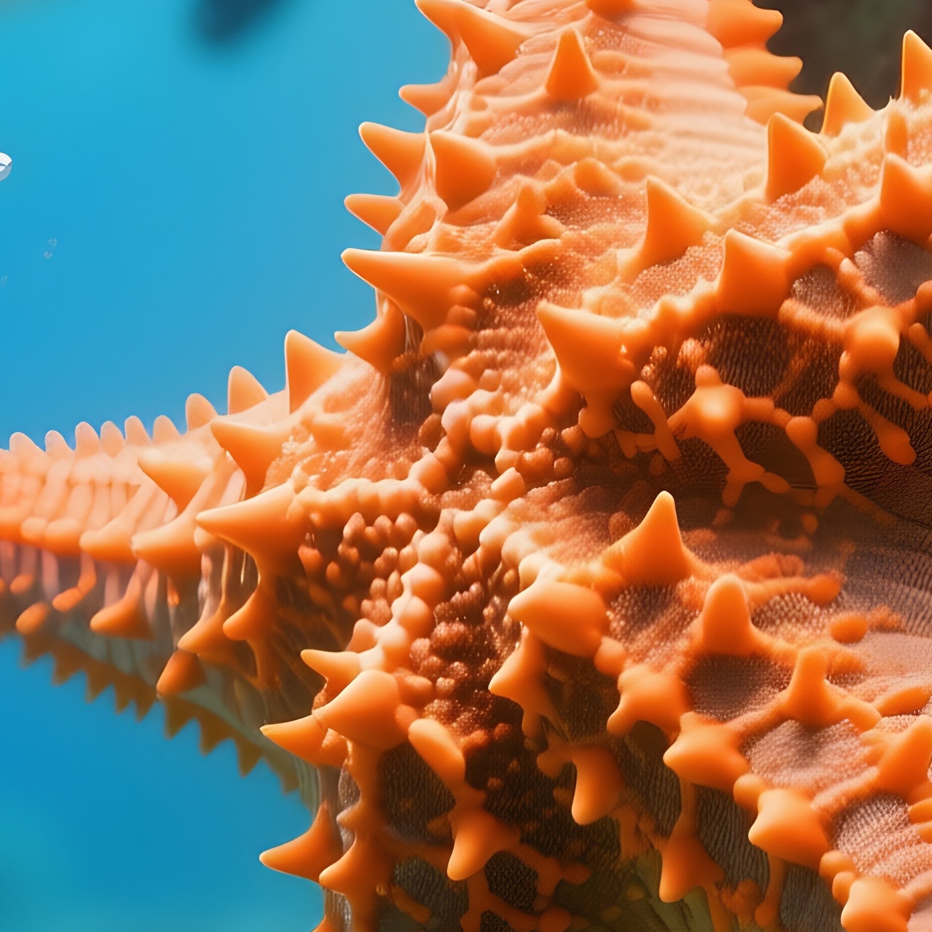 Starfish Climbing Coral Cliff Underwater 1 - Full Resolution Quality Preview