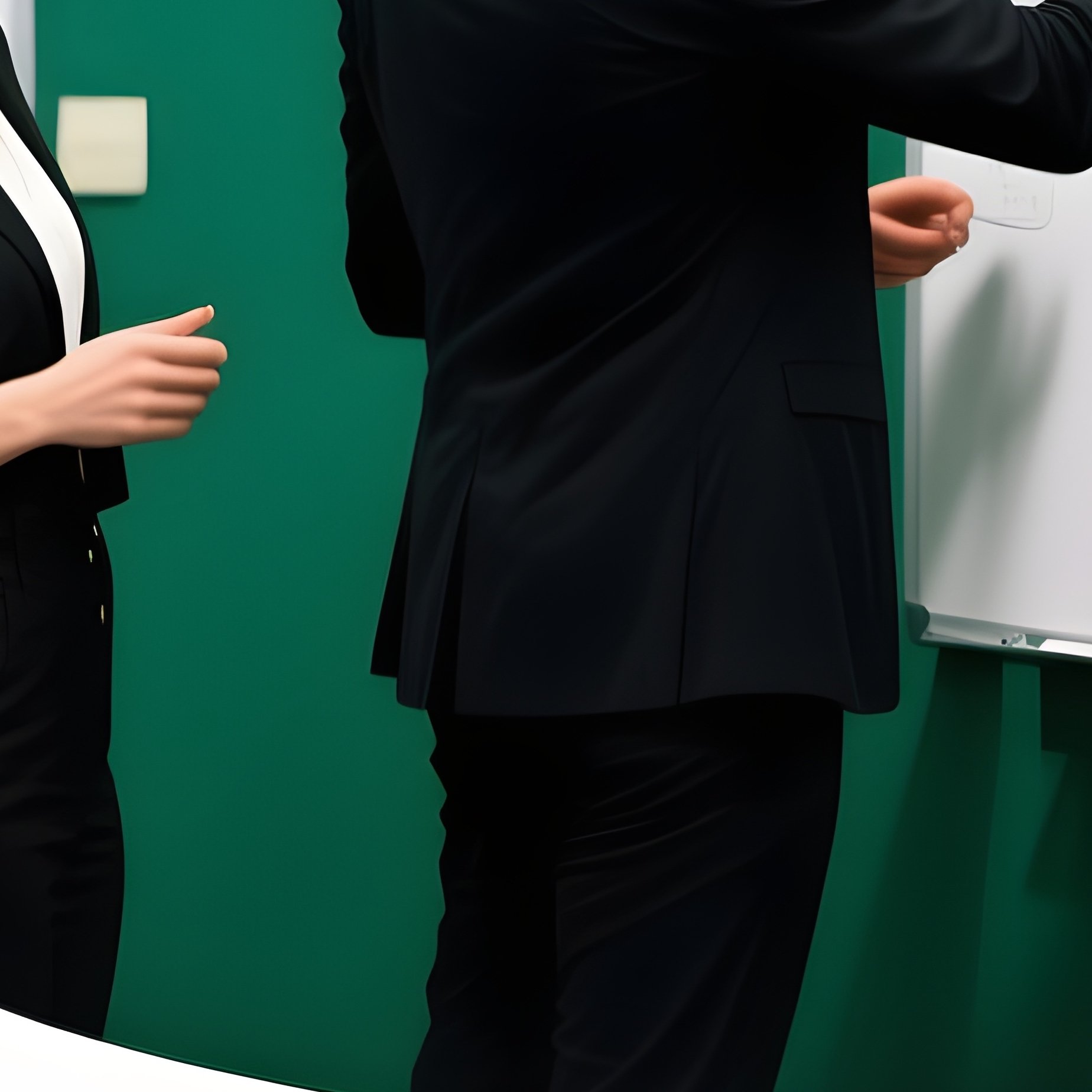 Startup Founders Whiteboarding Strategy Concept - Full Resolution Quality Preview