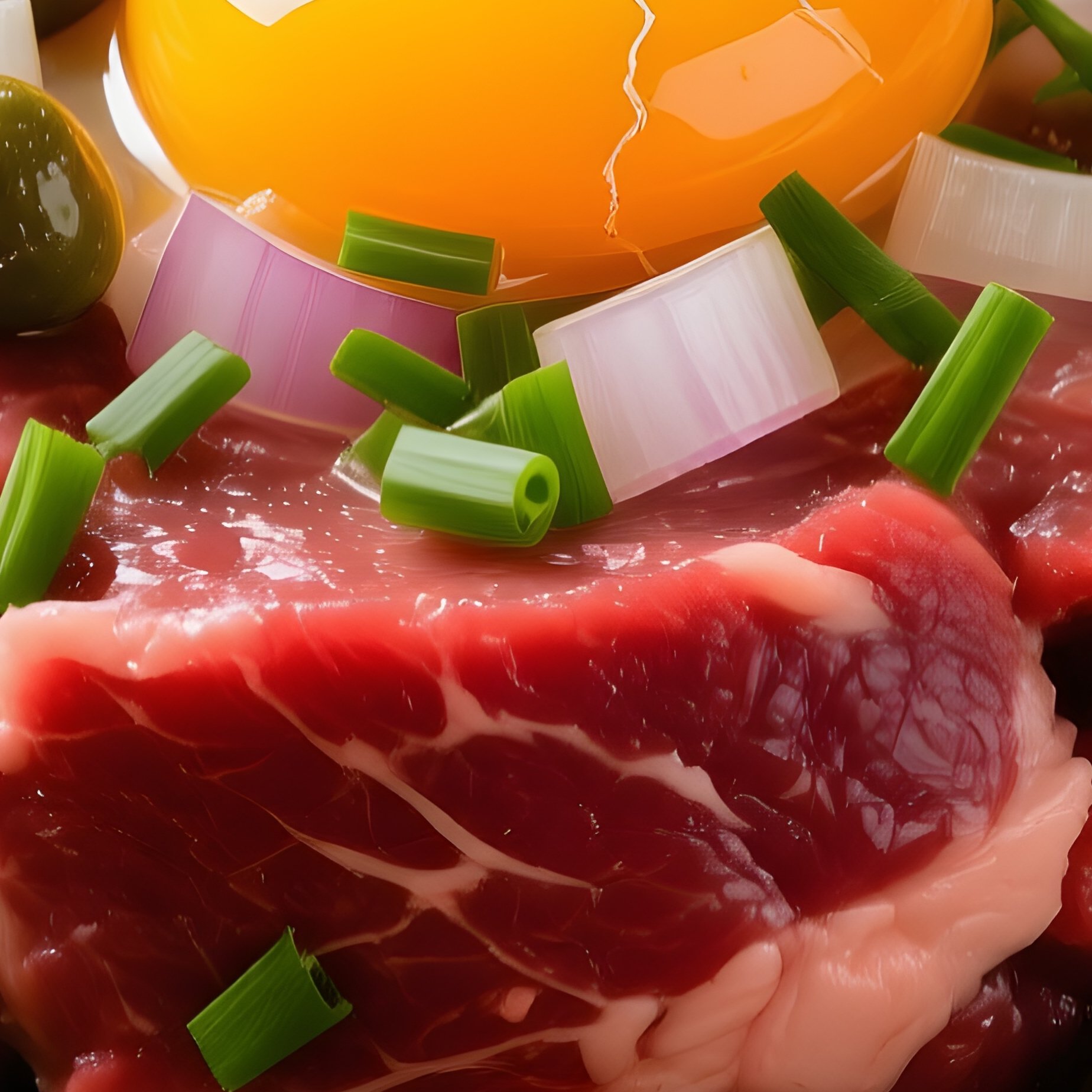 Steak Tartare Gourmet Dish - Full Resolution Quality Preview