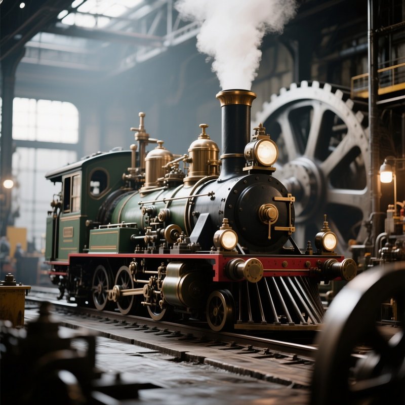 ⚙️ Steam Power & Machinery (Dampfmaschinen)