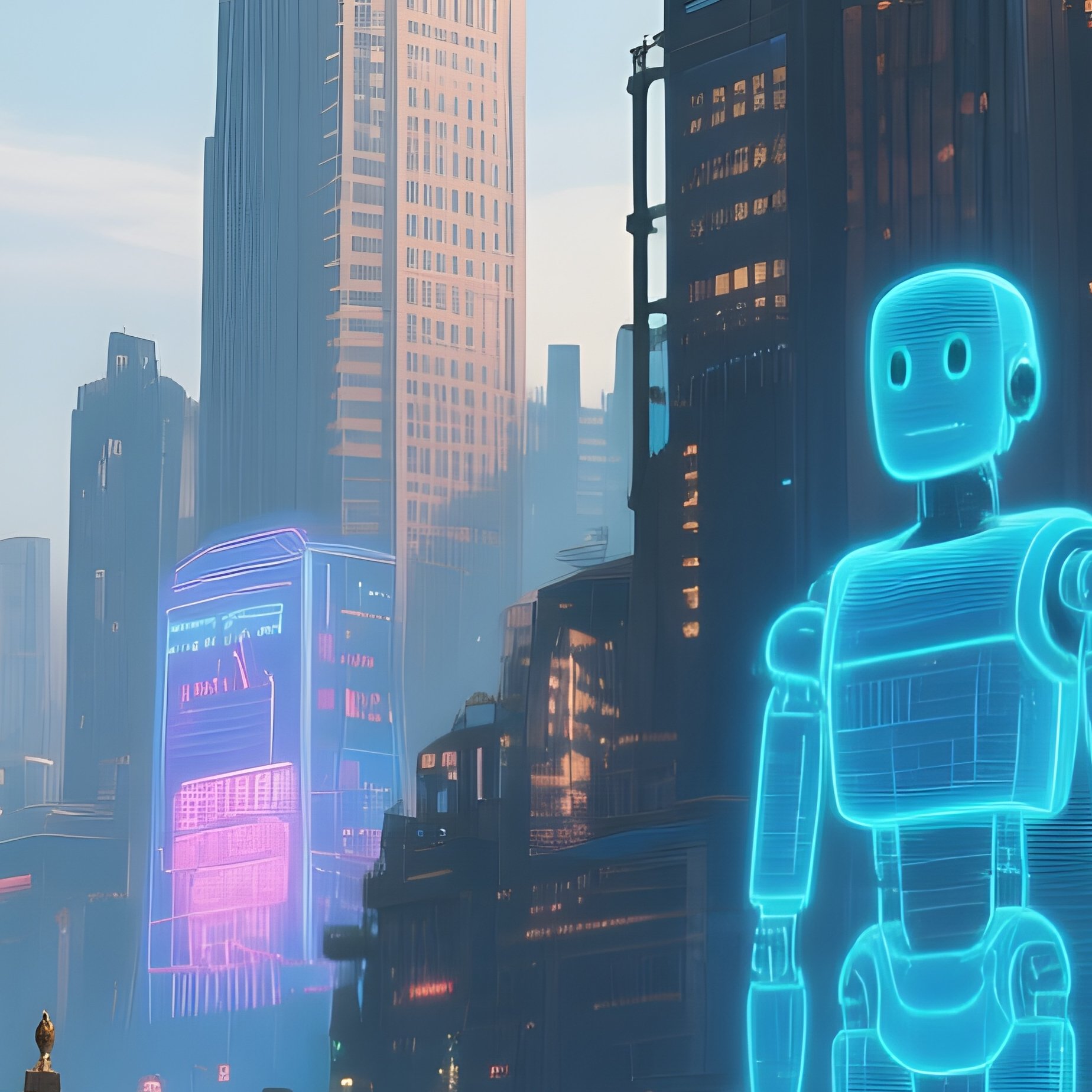 Steampunk Scifi Cityscape - Full Resolution Quality Preview