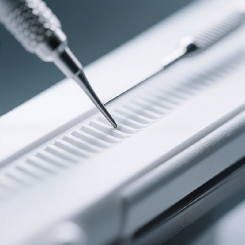 Sterile Medical Surface With Microscopic Features