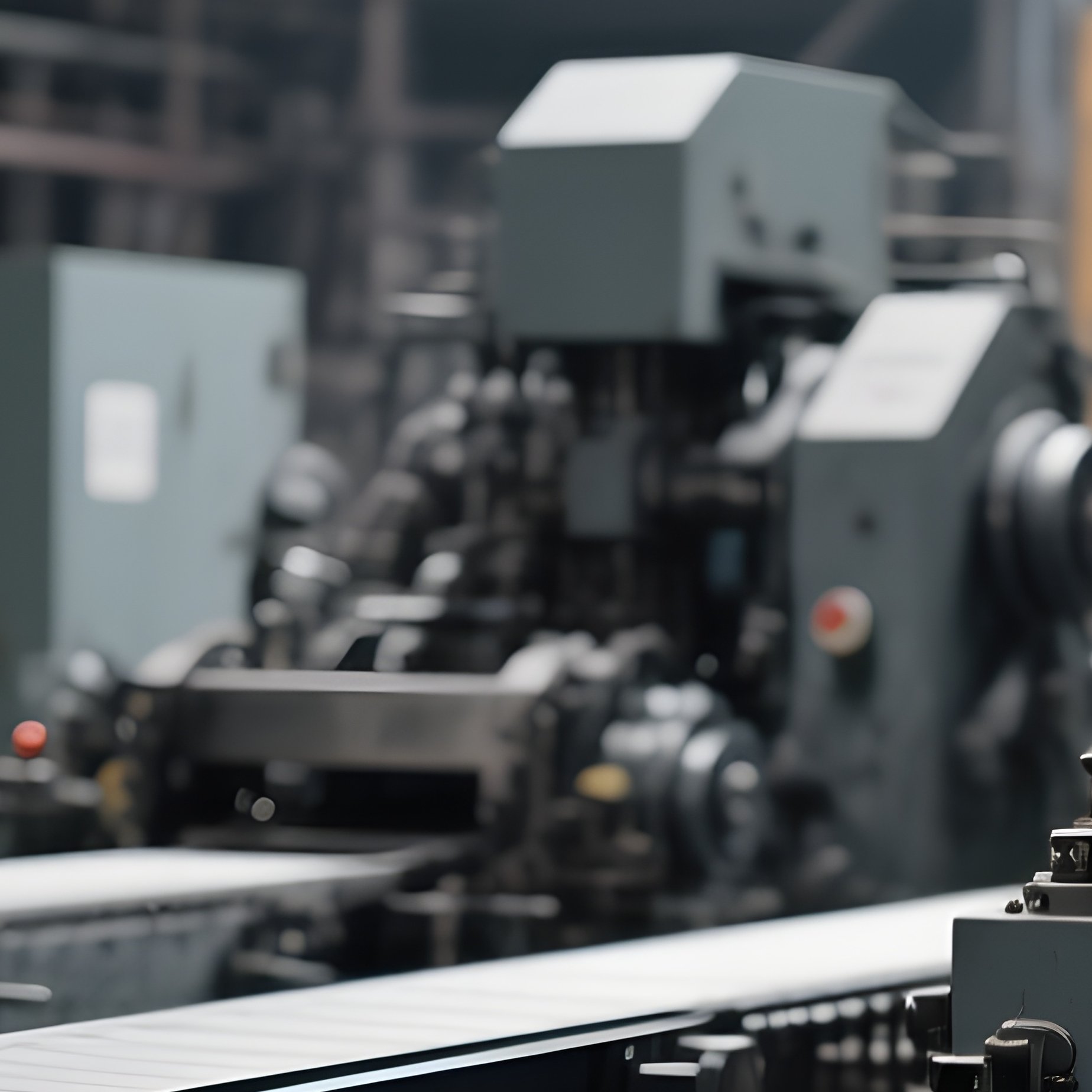 Still Life Factory Interior Conveyor Belts - Full Resolution Quality Preview