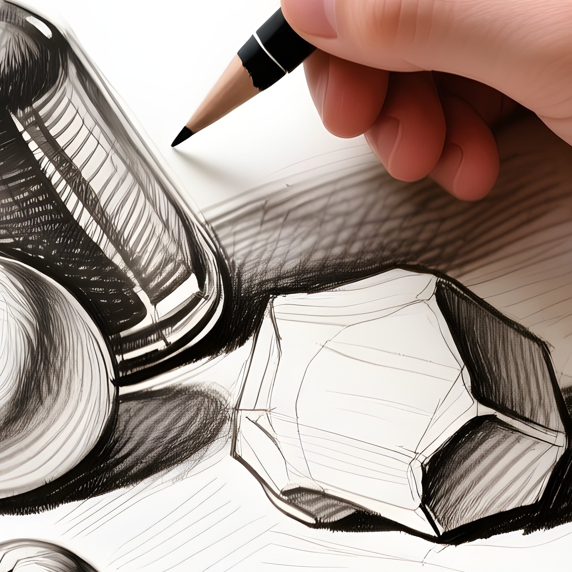 Still Life Sketching In Notebook - Full Resolution Quality Preview
